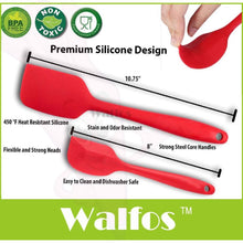 Food Grade Non Stick Silicone Cooking Spatula Set