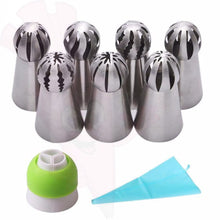 7 Piece Russian Piping Tips Ruffle Makers (Sphere)