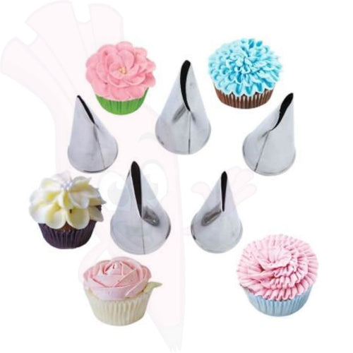 Flower Tip Piping Tools (5 Piece Set)